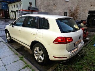 2011 Volkswagen Touareg II, белый, 1520000 рублей, вид 5