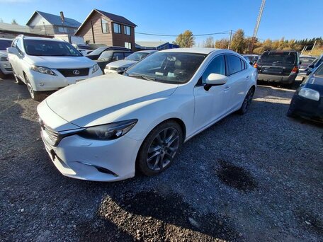 2016 Mazda 6 III (GJ) Рестайлинг, белый, 1481000 рублей, вид 2
