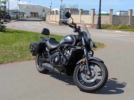 2019 Kawasaki EN650 Vulcan S, фиолетовый, 789000 рублей, вид 5