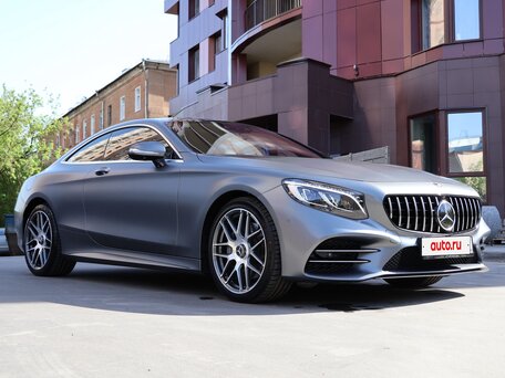 2019 Mercedes-Benz S-Класс 450 4MATIC VI (W222, C217) Рестайлинг, серый, 8790000 рублей, вид 5