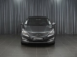 2015 Hyundai Solaris I Рестайлинг, серый, 1049000 рублей, вид 3