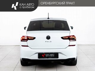 2021 Volkswagen Polo VI, белый, 1284000 рублей, вид 4