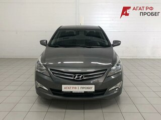 2015 Hyundai Solaris I Рестайлинг, серый, 1050000 рублей, вид 2