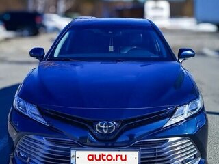 2018 Toyota Camry VIII (XV70), синий, 3000000 рублей, вид 1