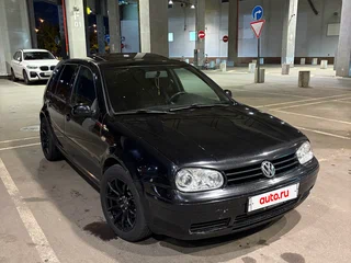 2001 Volkswagen Golf IV, чёрный, 298000 рублей, вид 1
