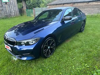 2020 BMW 3 серии 320i VII (G2x), синий, 3330000 рублей, вид 2