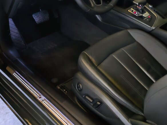 2021 Audi A5 40 TFSI II (F5) Рестайлинг, зелёный - вид 28