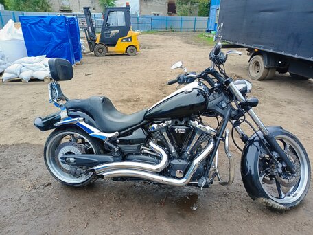 2009 Yamaha XV 1900, чёрный, 1050000 рублей, вид 4
