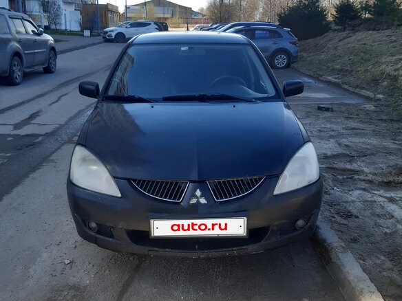 2004 Mitsubishi Lancer IX, чёрный, 300000 рублей - вид 3