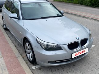 2010 BMW 5 серии 520d V (E60/E61) Рестайлинг, серебристый, 1470000 рублей, вид 4