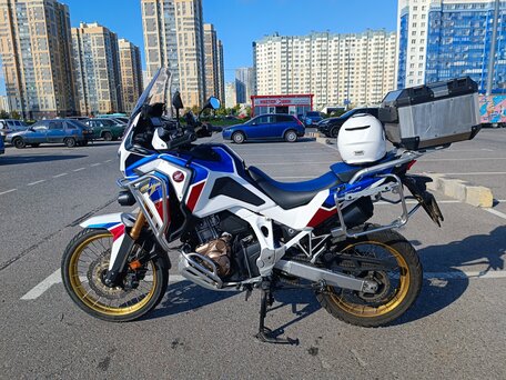 2020 Honda CRF 1100L Africa Twin, белый, 1710000 рублей, вид 4