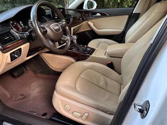 2011 Audi A6 IV (C7), белый, 1650000 рублей - вид 13