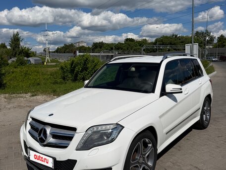2013 Mercedes-Benz GLK-Класс 220 CDI I (X204) Рестайлинг, белый, 1650000 рублей, вид 3
