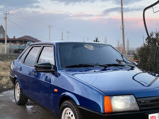 2002 Lada (ВАЗ) 21099, синий, 145000 рублей, вид 3