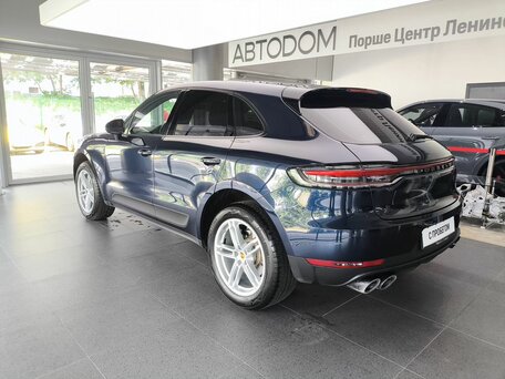 2020 Porsche Macan I Рестайлинг, синий, 5980000 рублей, вид 4