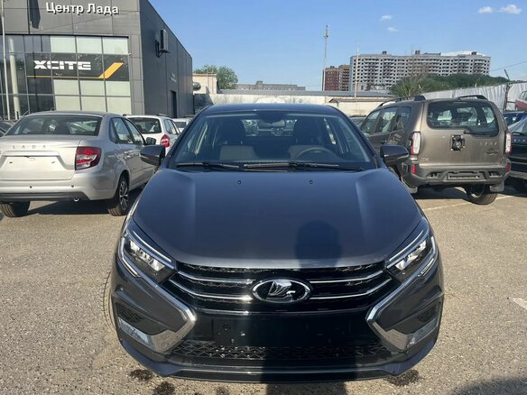 2026 Lada (ВАЗ) Vesta I Рестайлинг (NG), серый - вид 1