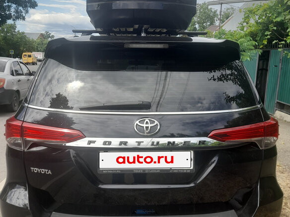 2017 Toyota Fortuner II, чёрный, 3200000 рублей - вид 4