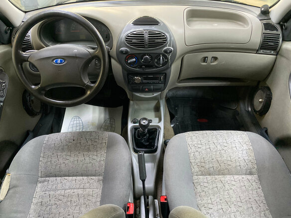 2006 Lada (ВАЗ) Kalina I, серый, 120000 рублей - вид 12
