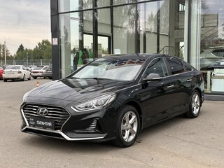 2019 Hyundai Sonata VII (LF) Рестайлинг, чёрный, 1820000 рублей, вид 1