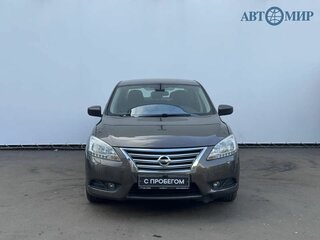 2014 Nissan Sentra VII (B17), коричневый, 929000 рублей, вид 2
