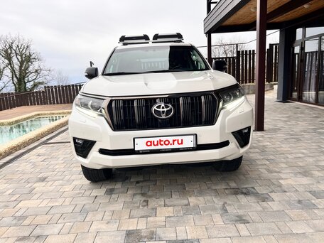 2021 Toyota Land Cruiser Prado 150 Series Рестайлинг 3, белый, 6500000 рублей, вид 1