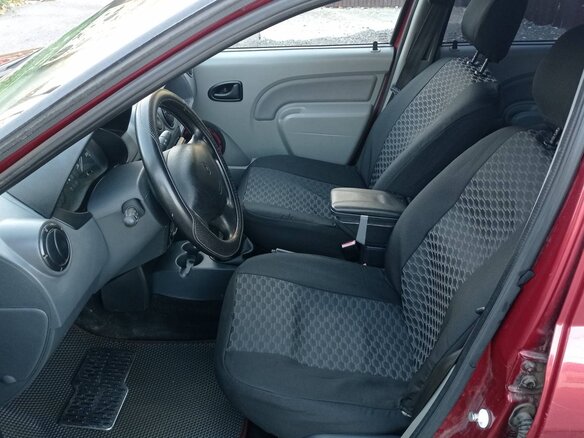 2009 Renault Logan I, пурпурный, 330000 рублей - вид 10
