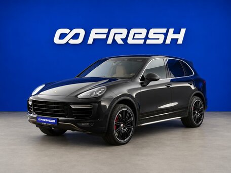 2014 Porsche Cayenne Turbo II Рестайлинг (958), чёрный, 3697414 рублей, вид 5