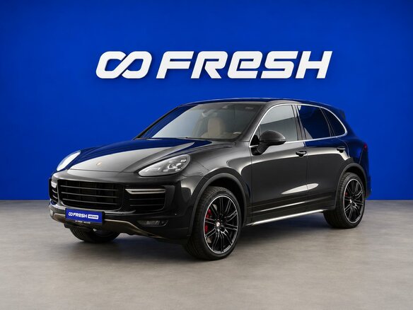 2014 Porsche Cayenne Turbo II Рестайлинг (958), чёрный, 3697414 рублей - вид 4