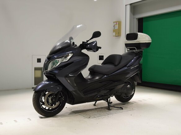2012 Suzuki Burgman (SkyWave) 400, серый, 450000 рублей - вид 20