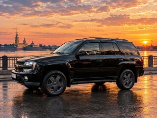2008 Chevrolet TrailBlazer I Рестайлинг, чёрный, 799000 рублей, вид 3