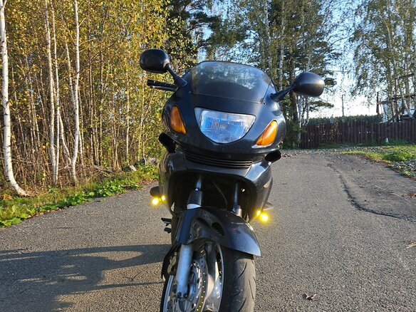 2000 Honda NT650V Deauville, синий, 280000 рублей - вид 12