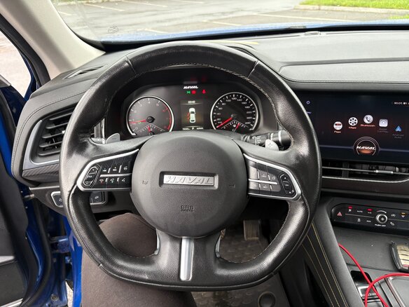 2021 Haval F7x I, синий, 1820000 рублей - вид 9