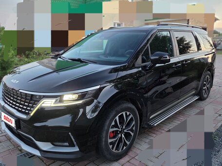 2022 Kia Carnival IV, чёрный, 3700000 рублей, вид 2