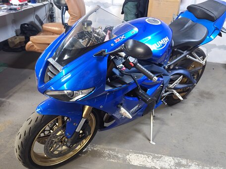 2010 Triumph Daytona 675, синий, 530000 рублей, вид 1