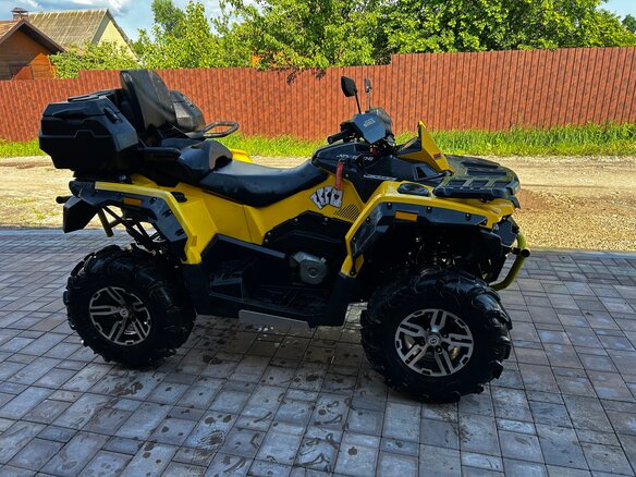 2016 Stels ATV-650 Guepard Trophy, жёлтый, 620000 рублей - вид 2