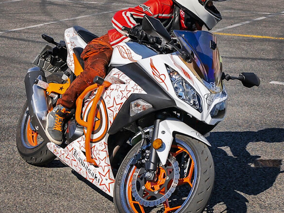2014 Kawasaki Ninja 300, белый, 400000 рублей - вид 1