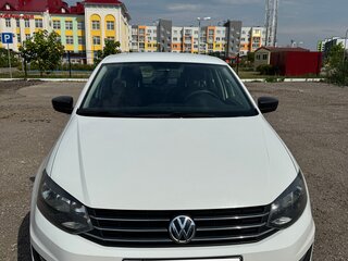 2016 Volkswagen Polo V Рестайлинг, белый, 970000 рублей, вид 3