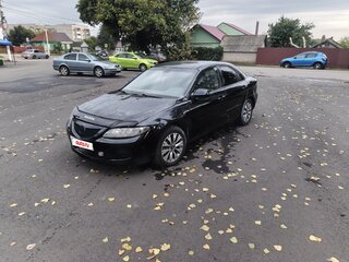 2004 Mazda 6 I (GG), чёрный, 200000 рублей, вид 1