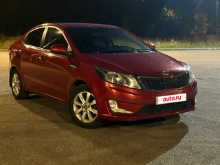 2012 Kia Rio 4-speed III, красный, 750000 рублей, вид 4
