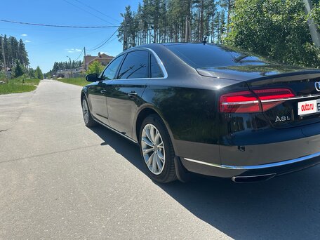 2015 Audi A8 Long III (D4) Рестайлинг, чёрный, 3000000 рублей, вид 4