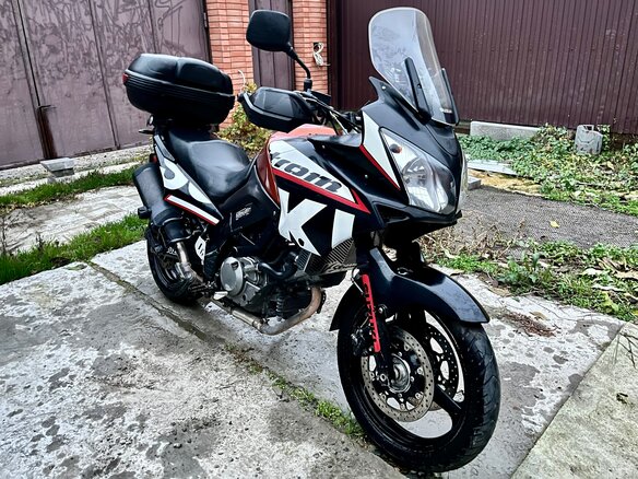 2011 Suzuki V-Strom DL 650, чёрный, 370000 рублей - вид 3