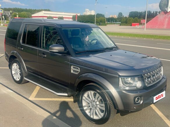 2016 Land Rover Discovery IV Рестайлинг, серый, 3740000 рублей