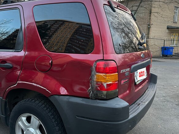 2003 Ford Escape I, красный, 375000 рублей - вид 7