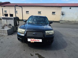 2005 Subaru Forester II Рестайлинг, чёрный, 585000 рублей, вид 4