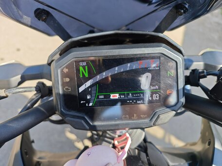 2021 Kawasaki Z 650, чёрный, 585000 рублей, вид 5