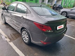 2016 Hyundai Solaris I Рестайлинг, серый, 590000 рублей, вид 4