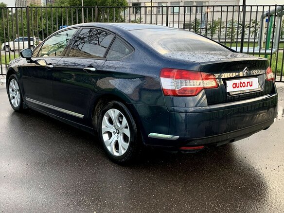 2012 Citroen C5 II, синий, 950000 рублей - вид 6