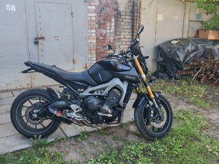 2013 Yamaha MT-09 (FZ-09), фиолетовый, 790000 рублей, вид 2