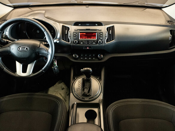 2012 Kia Sportage III, синий, 1239000 рублей - вид 4
