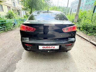 2008 Mitsubishi Lancer X, чёрный, 950000 рублей, вид 4